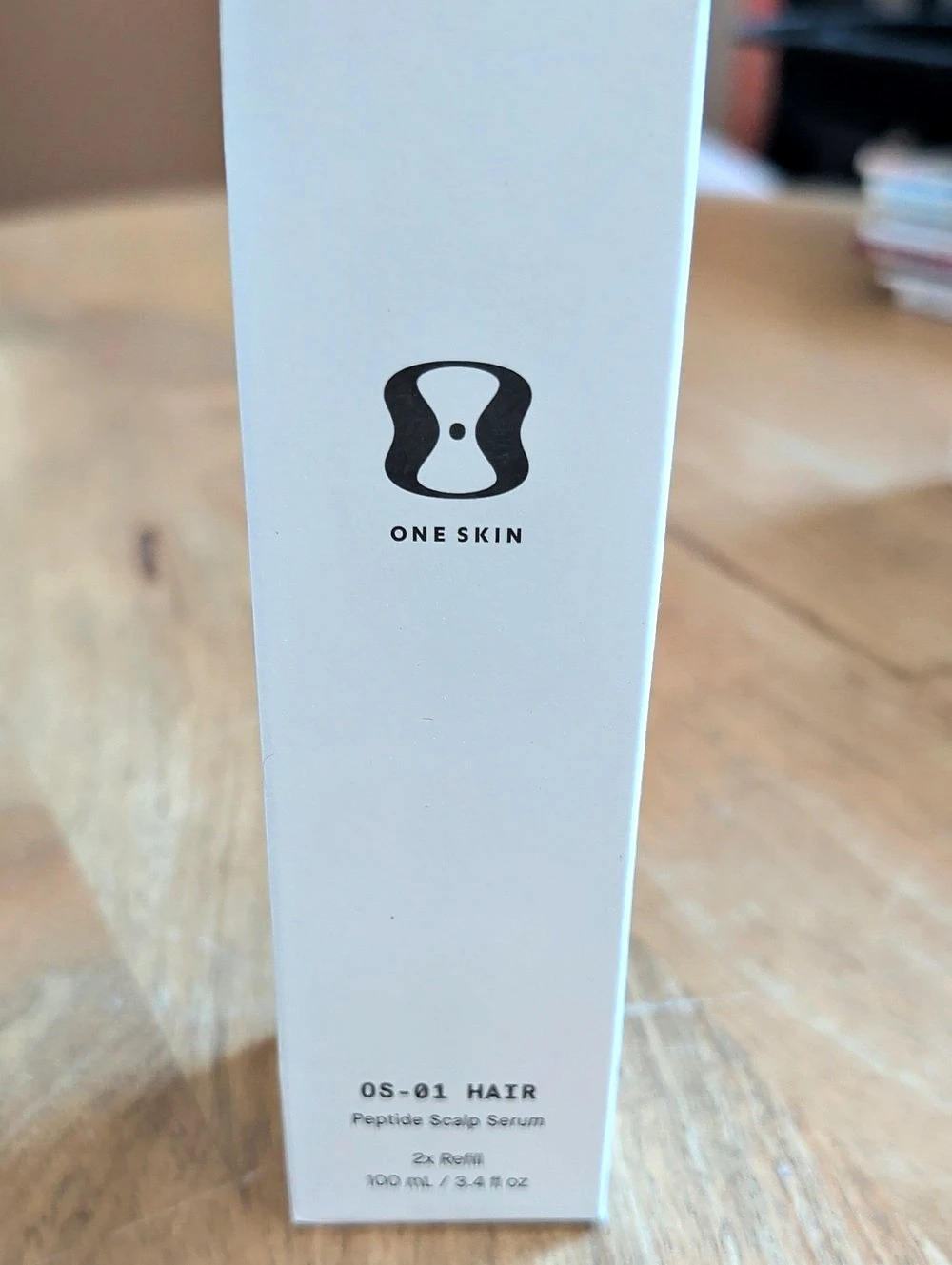 One Skin -01 HAIR Peptide Scalp Serum Peptide Scalp Serum 2x Refill NWT